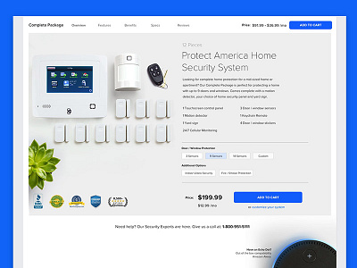 Shopping Landing Page Concept