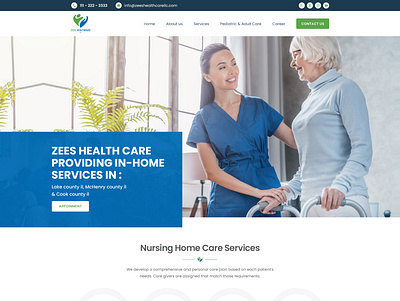 ZEES HEALTH CARE branding design ui