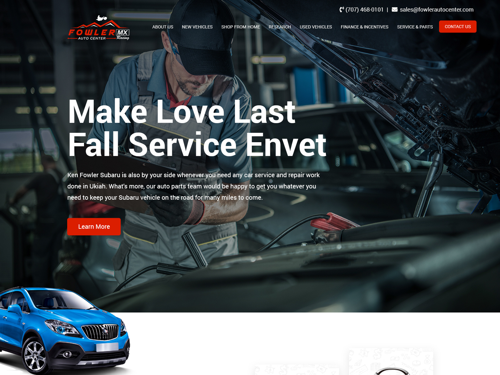 FOWLER AUTO CENTER by Sara Holzman 🤙 on Dribbble