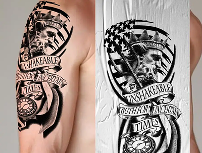 Sleeve Tattoo Design black tattoos ink ink design jishu tattoo man tattoo sleeve tattoo tattoo tattoos
