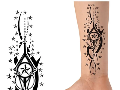 Hand Tattoo Design geometric tattoo hand tattoo ink design minimalist tattoo sleeve tattoo star tattoo tattoo
