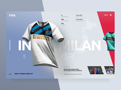 Football Jersey Shop - Landing Page Concept