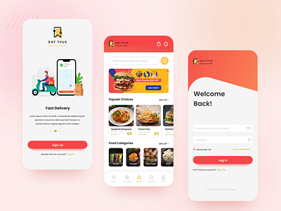 Delivery designs, themes, templates and downloadable graphic elements on  Dribbble