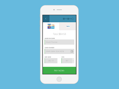 Credit Card Form credit card daily ui form mobile