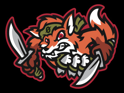 ZERO FOX cap caps fox fox logo fox mascot foxes hat hats knife mascot mascot logo rabbit rambo