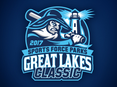 Great Lakes Classic baseball lighthouse mariner
