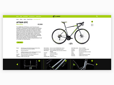 Daily UI #095 - Product Tour bike daily ui ecommerce product product tour ui user experience design user interface design ux website