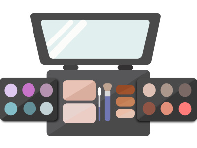 Mirror Pack cosmetics icon makeup mirror purple
