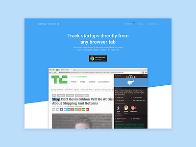 Startup Tracker - Final Header