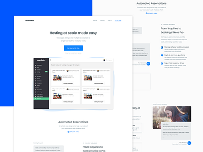 Landing Page - Smartbnb Website redesign