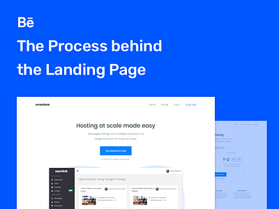 The Process behind the Landing Page- Smartbnb Website