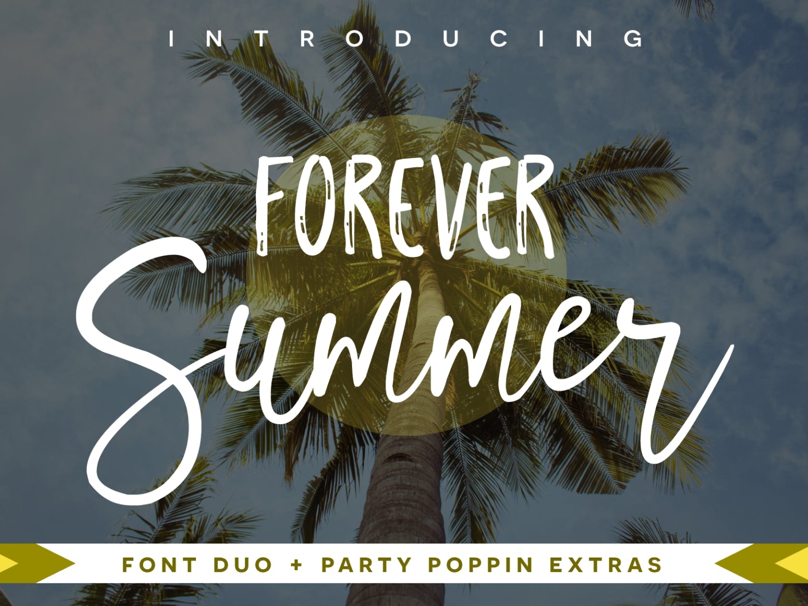 Forever Summer app branding design display display font font holiday icon illustration logo summer typeface typography ui ux vector