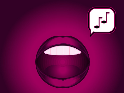 Vector icon 2d design icon iconmusic illustration vector voice web
