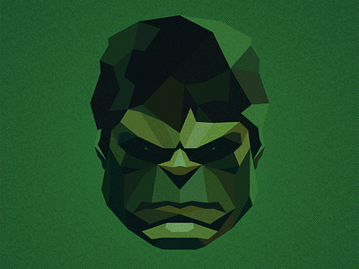 Hulk angular comic comic book design geometric halftone hero illustration marvel superhero texture