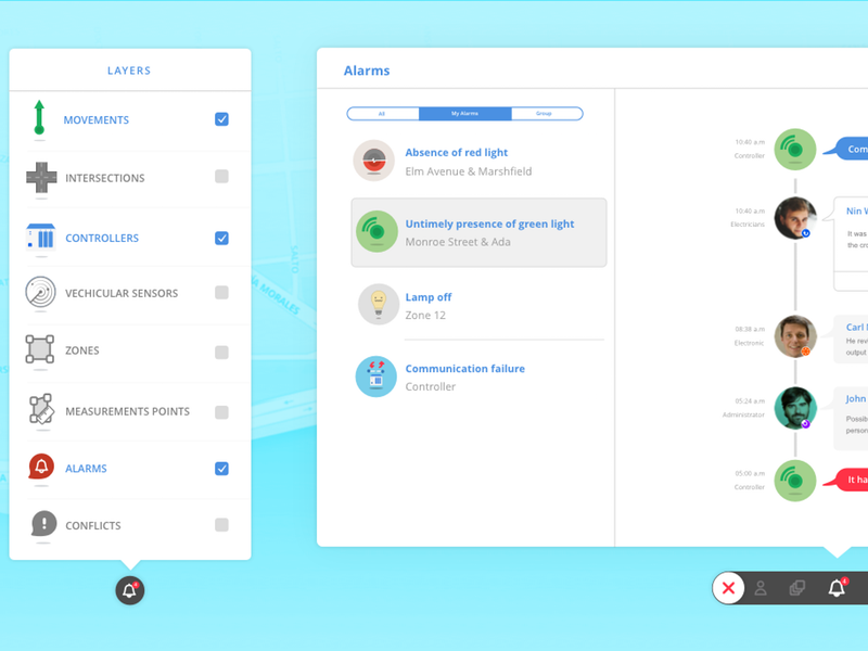 Inspirasi #33 - UI / UX Design Smart City Web / App