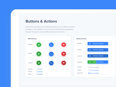 Styleguide - Buttons & Actions