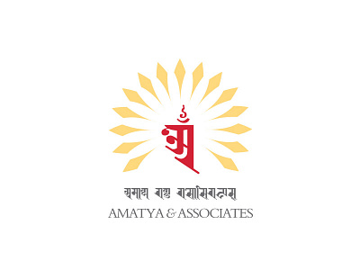 Amatya & Associates Logo branding logo logotype