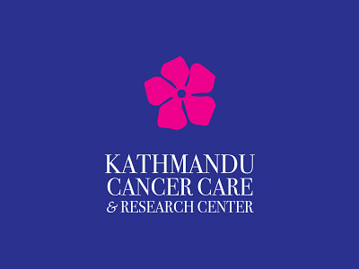 Kathmandu Cancer Care and Research Centre Logo branding logo logotype