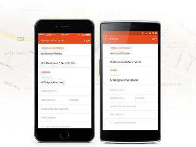 iOS & Andriod android design form ios ios9 materialdesign ui uiux