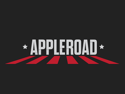 AppleRoad - Concept logo beatles branding logo logo design usa