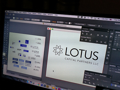 Lotus Capital Partners logo design css design foundation6 icon landing page logo logo design uiux webpage website