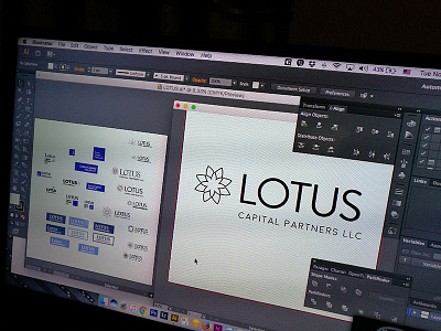 Lotus Capital Partners logo design