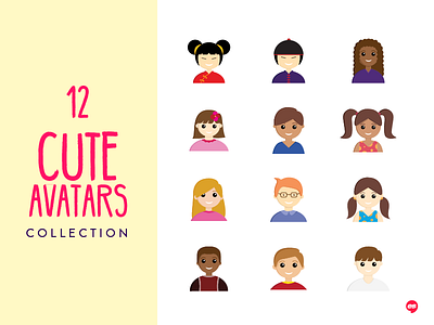 12 Cute Avatars