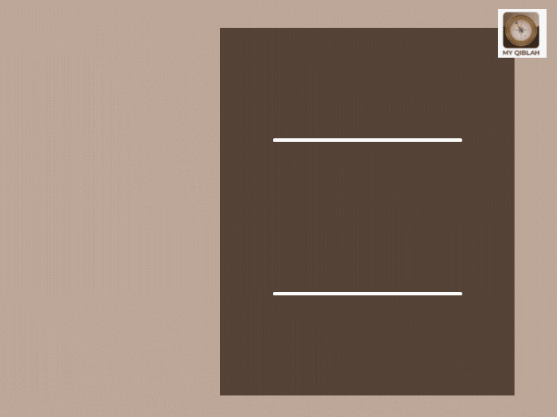 The Perfect Direction of Kaaba(Mecca) for namaz My Qiblah by My