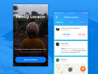 Family Locator Concept