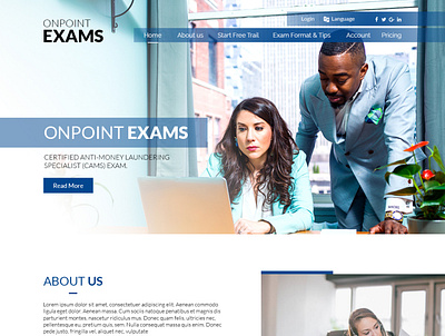 On Point Exams 3d animation branding design graphic design illustration logo ui ux vector