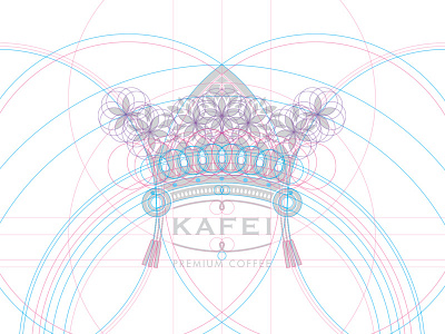 Kafei Logo Design Process bali branding coffee culture design guideline identity logo premium vector