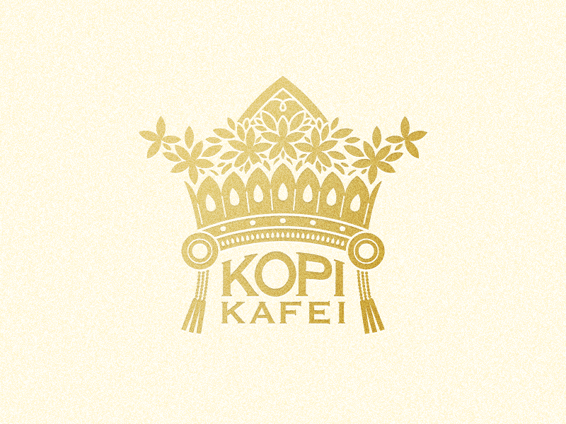 Kafei Logo Design Process bali branding breakdown coffee design guideline identity logo vector