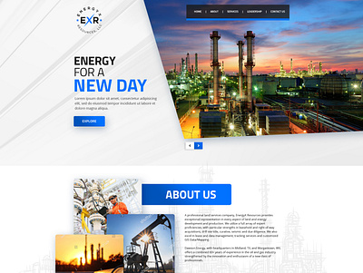 ENERGYX RESOURCES branding design graphic design logo ui