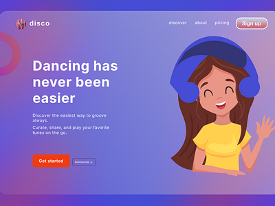 Landing page