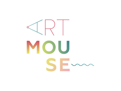Artmouse Logo artstudio children design kids logo mouse