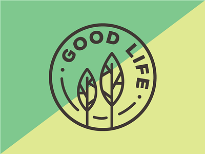 Good Life - Branding branding food icon leaf logo modern monogram organic pattern