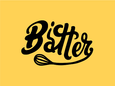 Bitter Batter - Branding