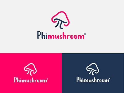 Phimushroom app beautiful branding color pallette design dual tone icon illustration jamur logo logo jamur logo modern logoworld mushroom mushroom logo namelogo phimushroom recomendation logo ui vector