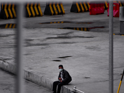 street photography at harbour