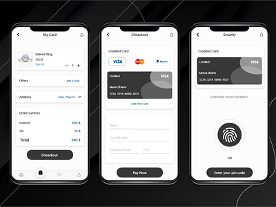 Daily UI #2- Credited Card Checkout