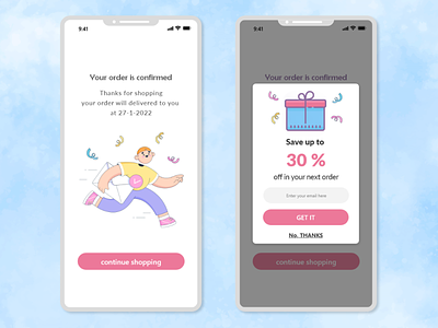 Daily UI #16- Pop-Up / Overlay app challenge design ecommerce mobile overlay pop up shopping ui uiux
