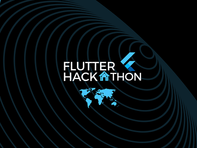Flutter Hackathon Press Image Design