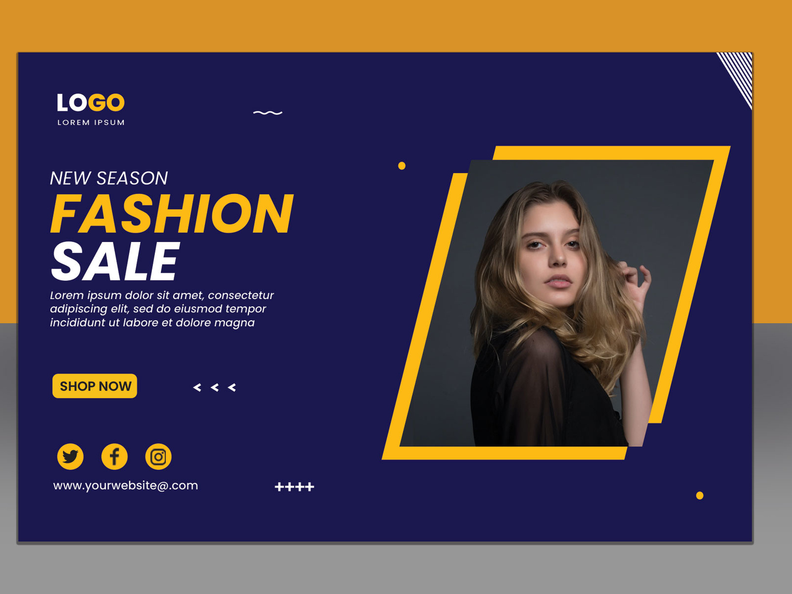 Fashion Banner Design by Abdul Kadir on Dribbble