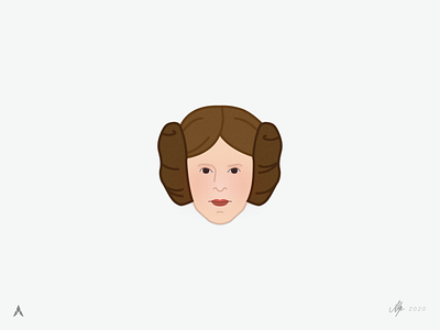 Download 1 6 Character Heads Star Wars Princess Leia By Alp Turgut On Dribbble