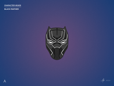 #2.1 Character Heads | Marvel: Black Panther