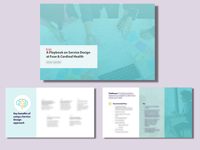 Cardinal Health Playbook brochure design graphic design guidelines illustration playbook presentation web design