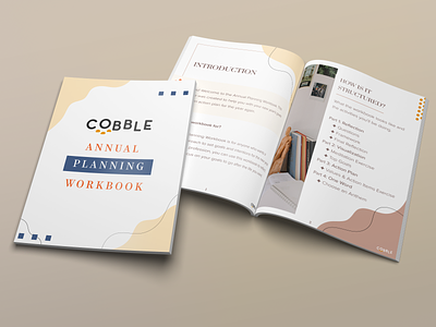 Cobble - Collateral Materials a4 brand branding brochure collateral material coumba coumbawin deck design editorial flyer graphic design illustration magazine overlookedventures pitch deck print startup us letter vc