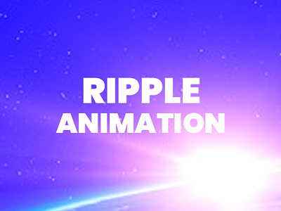 Water Ripple Animation