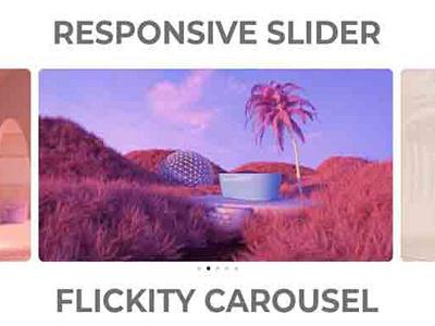Responsive Carousel Slider using Flickity css css3 flickity carousel frontend html html5 slider tutorial webdesign