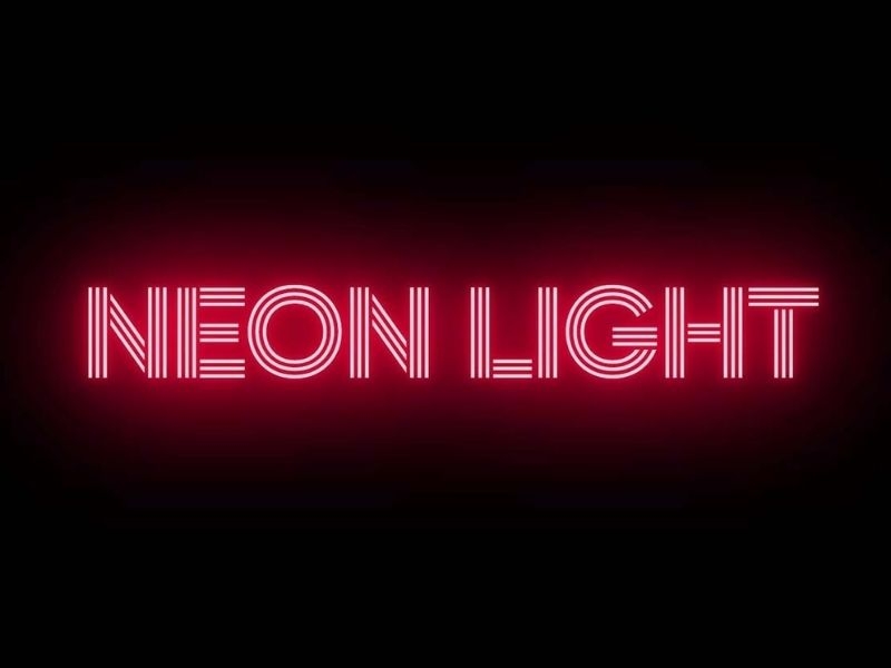 CSS Neon Text Effect with Flickering Animation by divinectorweb on Dribbble